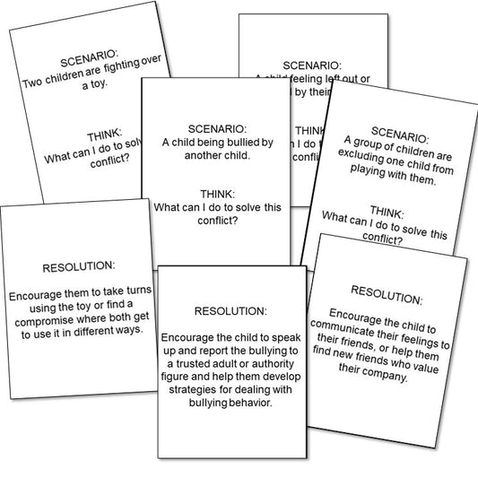Conflict Resolution Cards - Set of 12 [FREE]