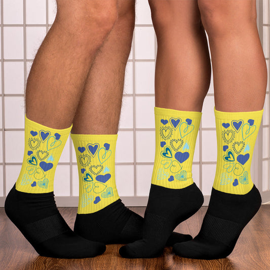 Down Syndrome Heart Socks